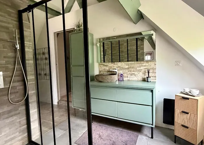 Ferienhaus Agreable Maison Proche Honfleur Fiquefleur-Équainville